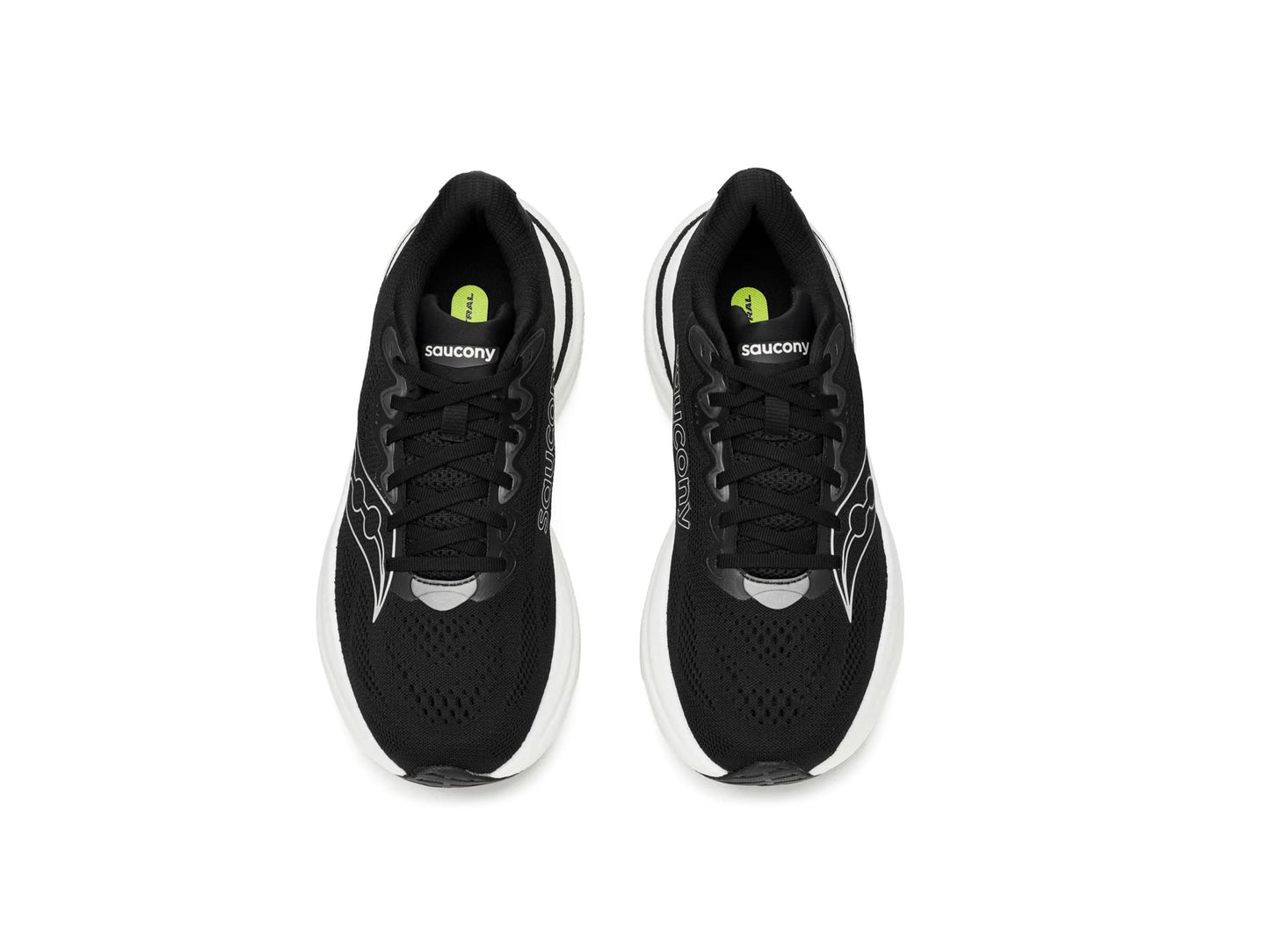 Saucony Women's Ride 19 Sneaker, Black/Silver, 8.5