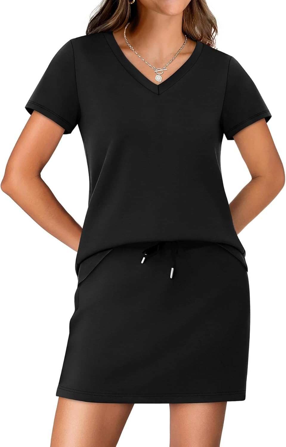 Two Piece Skirt Sets for Women - Versatile Summer Outfits for Tennis, Golf & Travel | Comfortable Lounge Wear