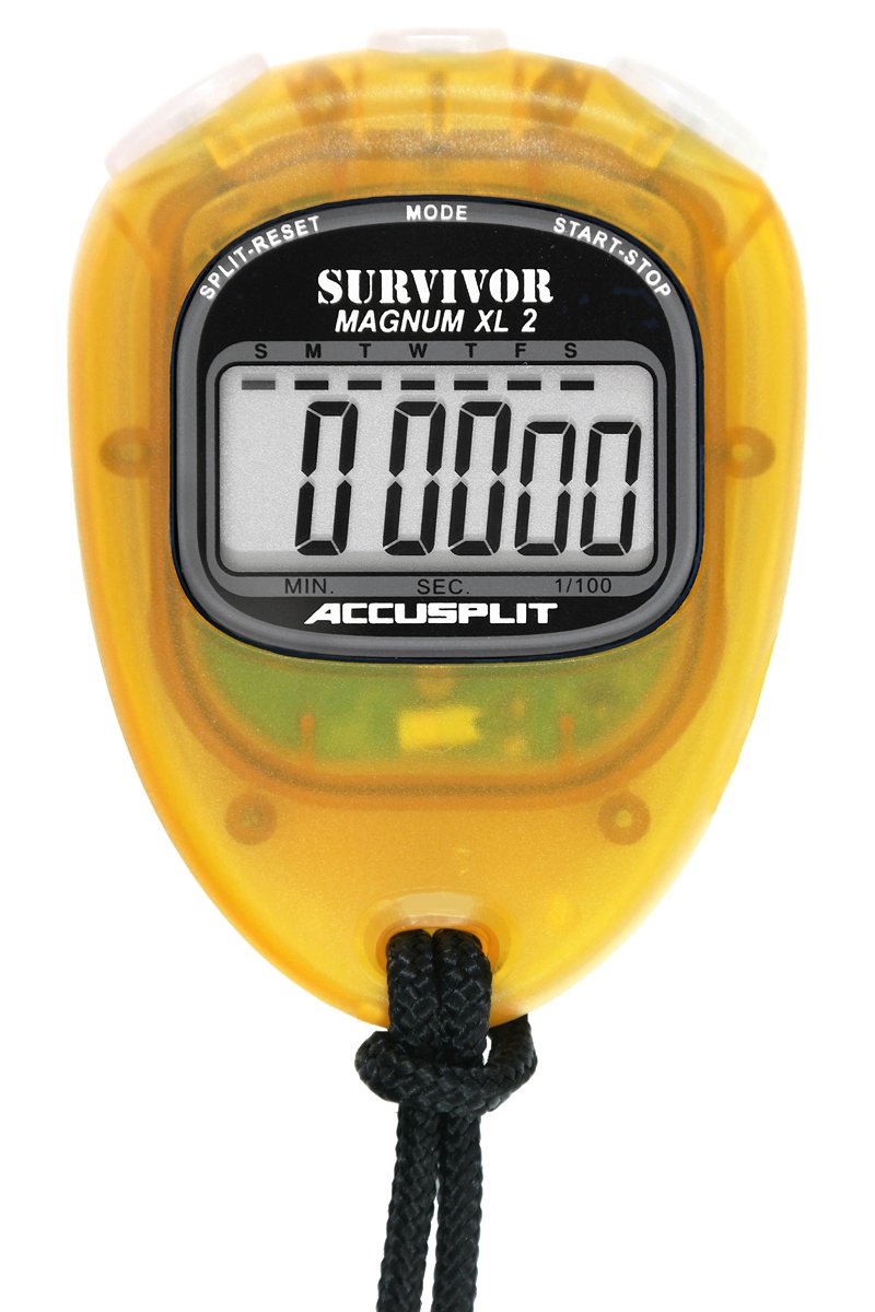 Accusplit New Survivor 2 - Lemon New Survivor SX 2 Series Stopwatch