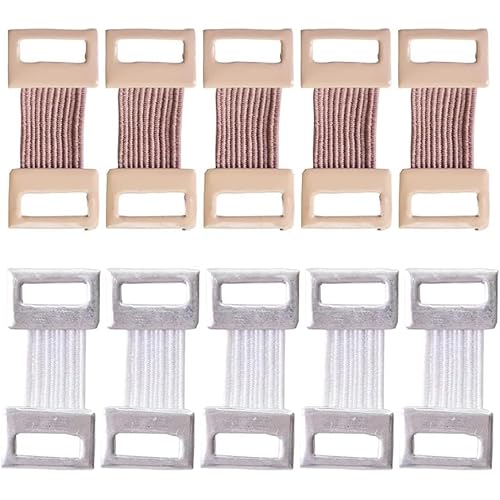 10 Pcs Bandage Wrap Stretch Metal Clips Fixation Clamps Hooks Kit for Sport White/Coffee Replacement Elastic Bandage Wrap Clips Black, Adhesive Bandages, Bandages and Bandaging Supplies