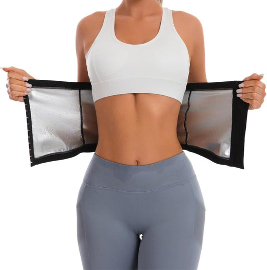 Sauna Suit Waist Trainer - Adjustable Waist Cincher for Women | Slimming Trimmer for Lower Belly Fat
