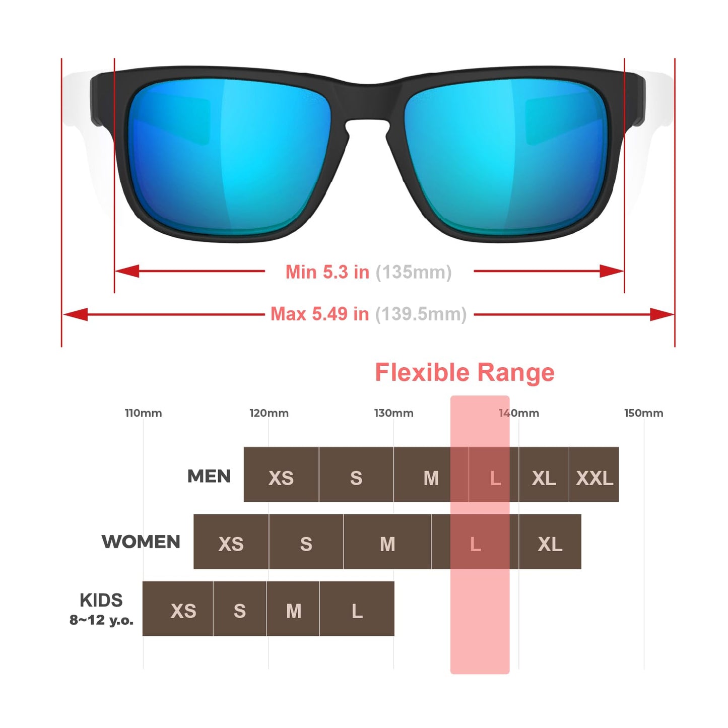 QOOL TIMES F11 Casual sport Wooden Bamboo Blue Sunglasses Temples for Men Women, Running Driving Golfing Cycling Hiking Fishing baseballand Outdoors