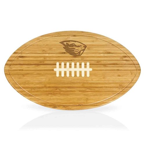 PICNIC TIME NCAA Football Cheese Board - Novelty Charcuterie Board - Serving Platter, Cheese Boards Charcuterie Boards, Wood Cutting Board, (Bamboo)