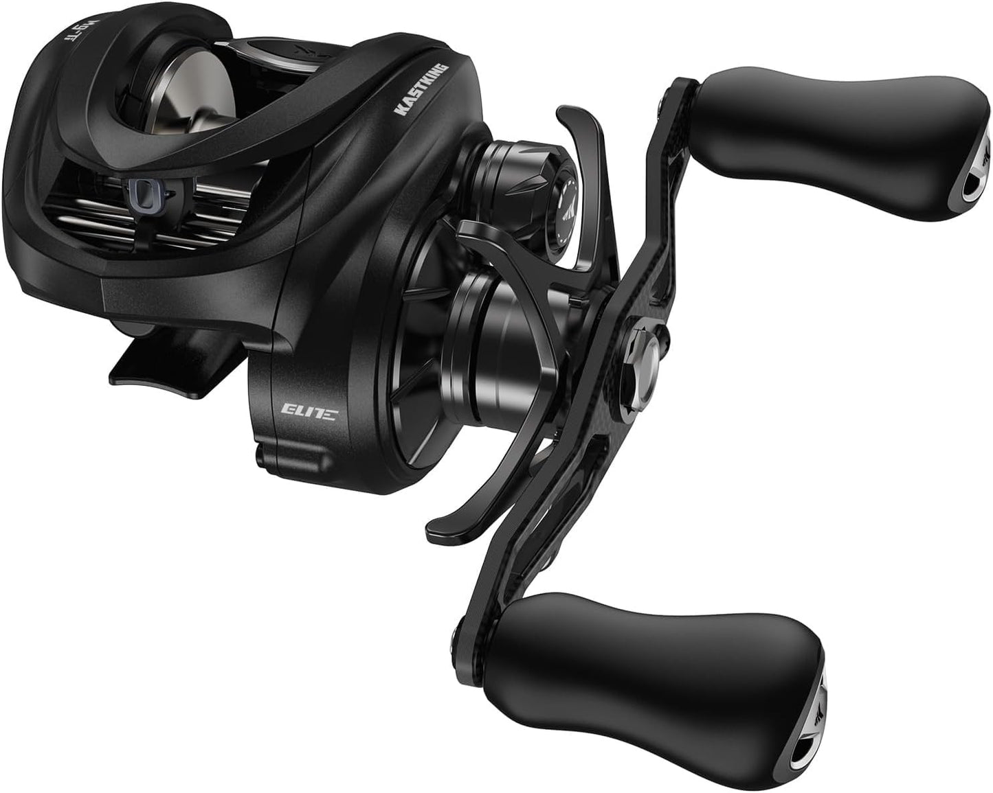 KastKing Mg-Ti Elite Baitcasting Reel - Titanium Spool, Magnetic Braking System | Lightweight Magnesium Frame, 2+9+1 Bearings