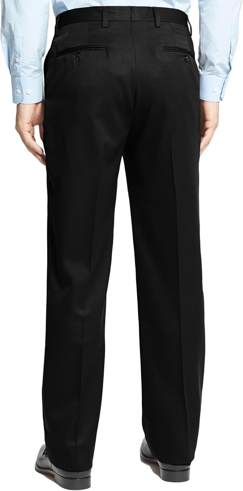 Men's Hidden Expandable Waist Dress Pants - Premium Stretch Texture for Work & Weekend | Comfortable Fit
