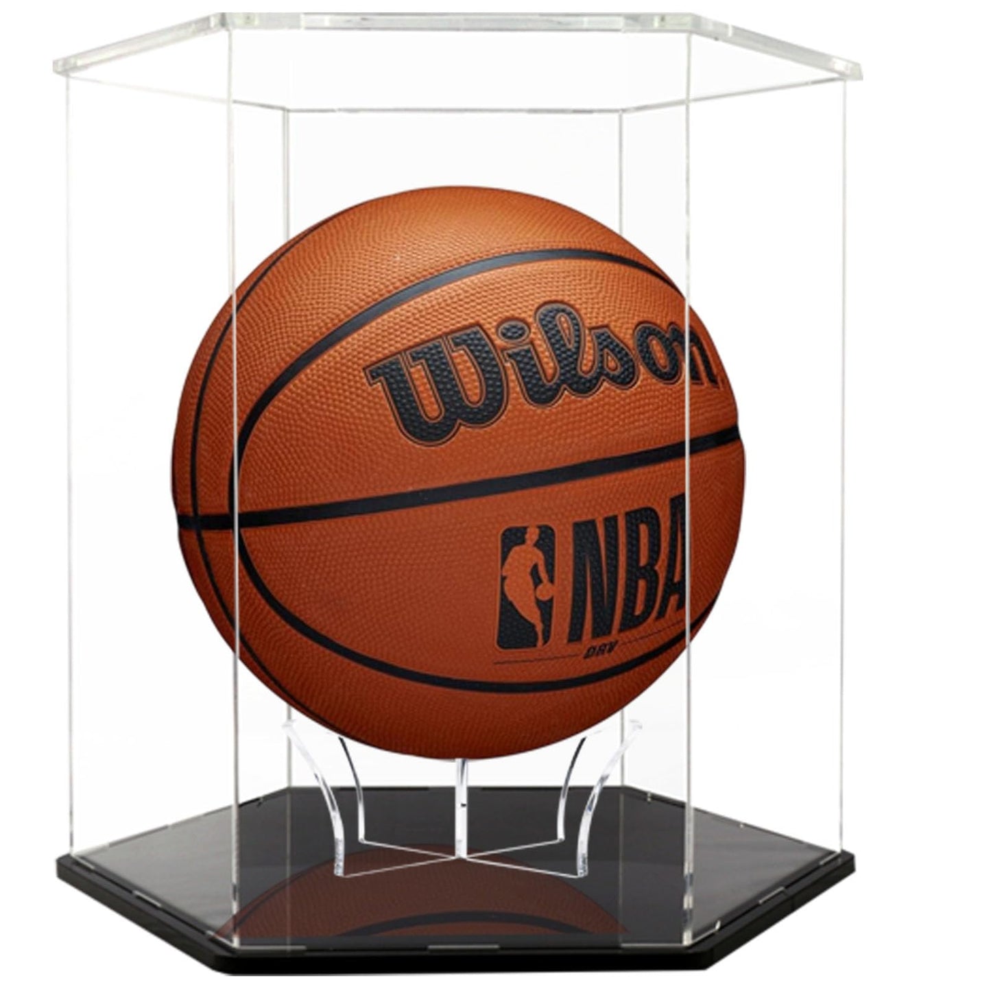 Basketball Display Case,Soccer Ball Display case, Acrylic Basketball Collectible Display Case, Soccer and Volleyball Collection Sports Souvenir Box (13.4 in X 11.8 in X 13.4 in)