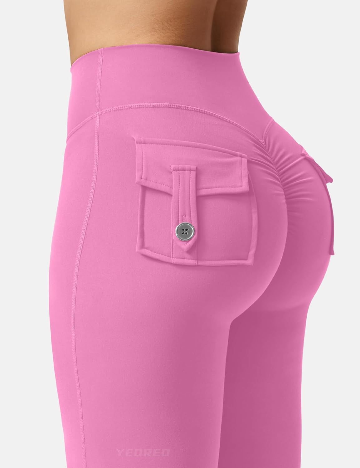 CoreFlex Flare Leggings for Women - Butt Lifting Workout Pants with Pockets | Gym & Yoga