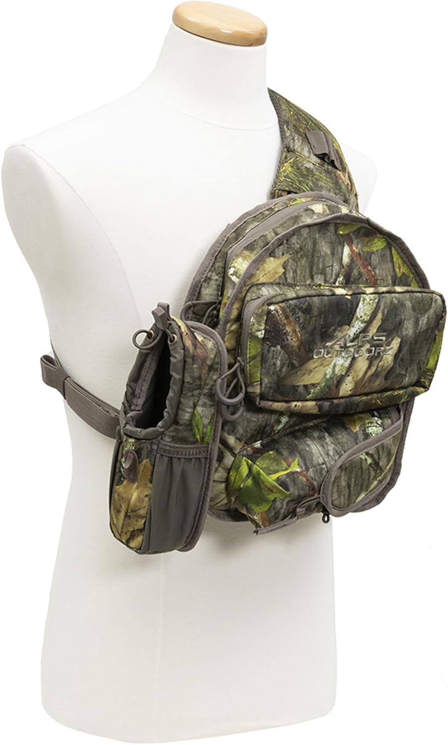 ALPS OutdoorZ Ambush Crossbody Sling Bag - Lightweight Hunting Design, Ambidextrous Strap, Mossy Oak Obsession