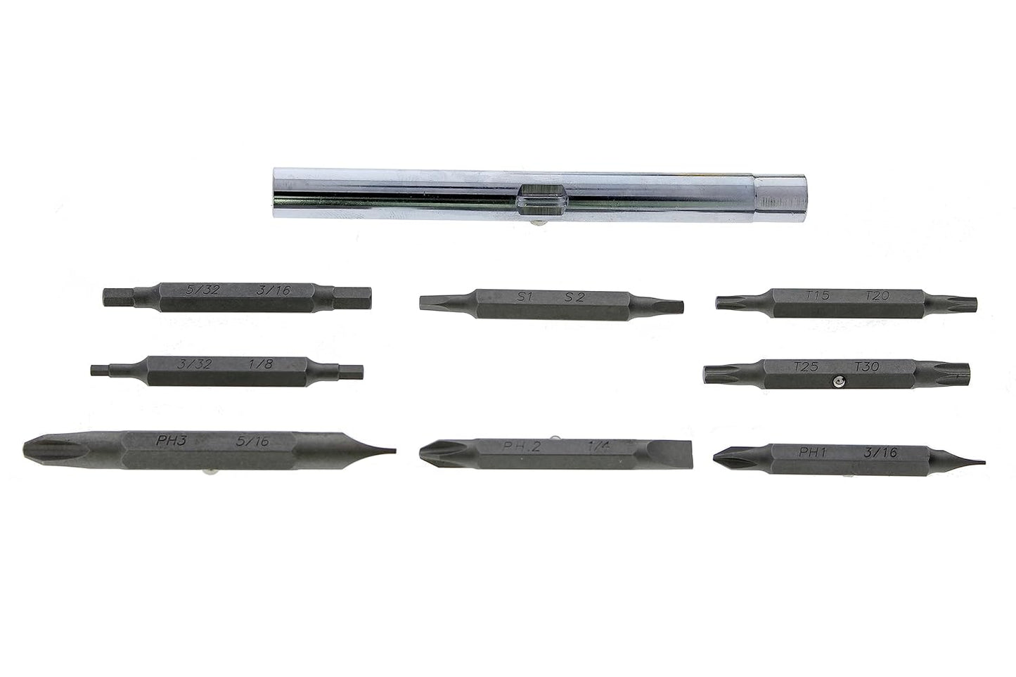 IDEAL 21-in-1 Ratcheting Multi-Bit Screwdriver - Twist-A-Nut Design for Versatile Use