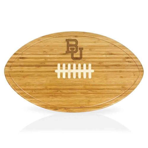 PICNIC TIME NCAA Football Cheese Board - Novelty Charcuterie Board - Serving Platter, Cheese Boards Charcuterie Boards, Wood Cutting Board, (Bamboo)