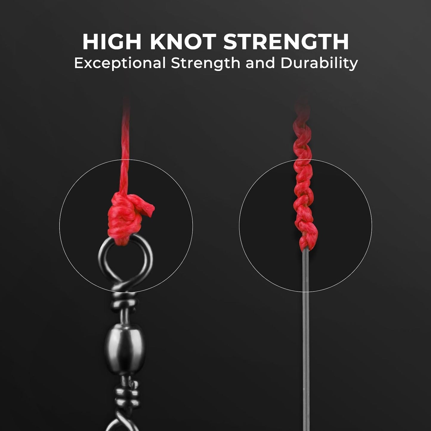 KastKing Superpower ColorShield Braided Fishing Line - 100% UHMWPE Fiber, Smooth & Strong | Colorfast, High Abrasion Resistance