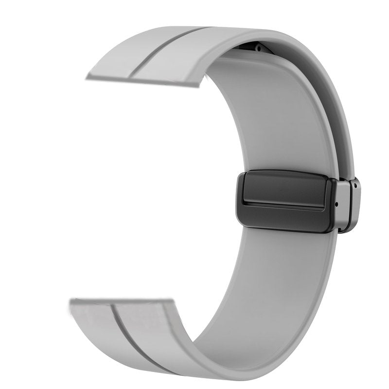 Lamshaw 16mm watchband Soft Silicone Sport Wristband Replacement Straps