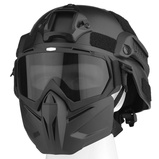 VPZenar Airsoft Helmet and Mask,Tactical Mask Paintball Mask Military Mask Airsoft Mask,Tactical Helmet Military Helmet Paintball Helmet Airsoft Helmet,Airsoft Tactical Gear