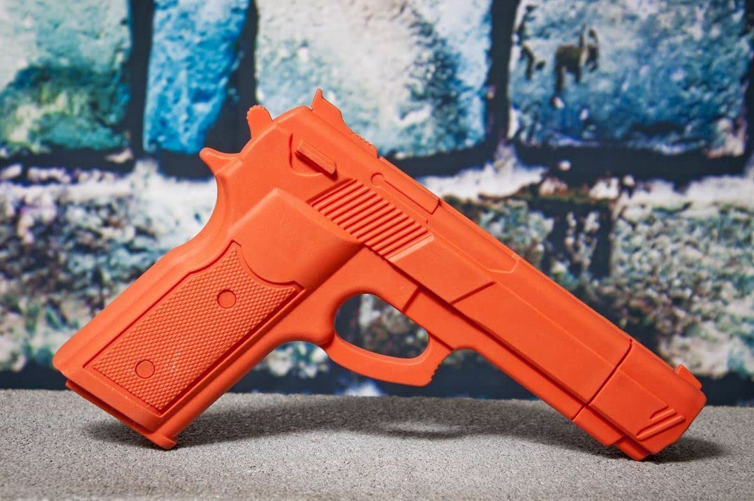 Snake Eye Tactical Rubber Training Gun, Orange