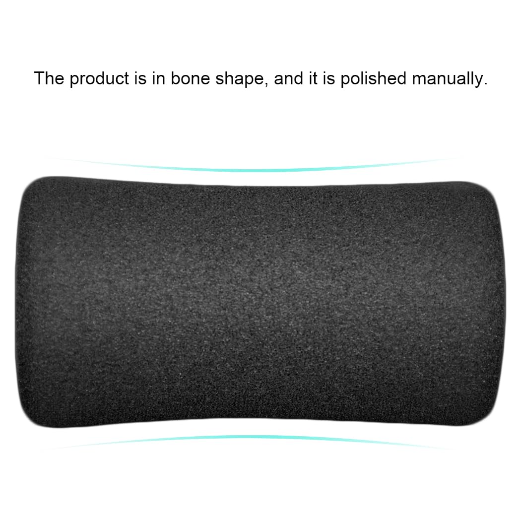 OTFAITP Sponge Foam Foot Pad Roller Pair, Used for Replacing Gym Exercise Equipment, Suitable for 1-inch Rod (Foam 5.12" X 2.76" Od X 0.87" Id)