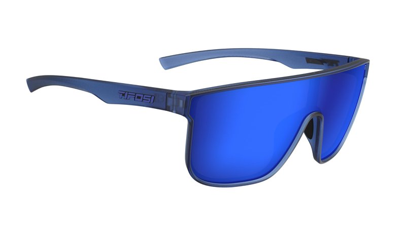 Tifosi Optics Sanctum XL Sunglasses (Midnight Vapor (Cobalt Blue Mirror))