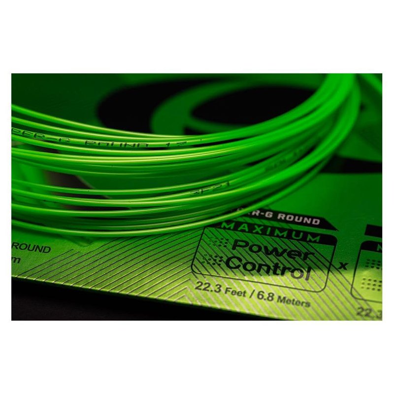 Solinco Hyper-G Round Tennis String, 16, Green