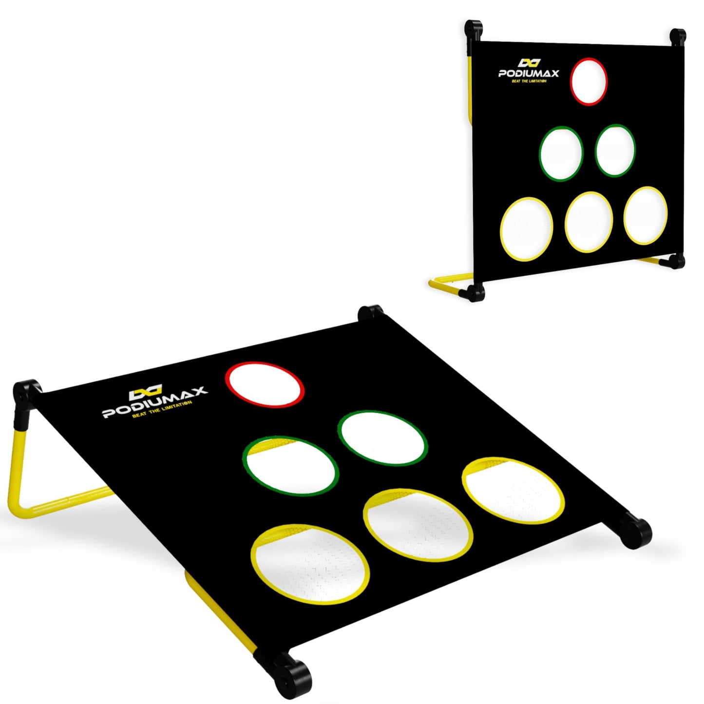 PodiuMax Pickleball Target Net, Portable Training Aid for Accuracy and Skill Development