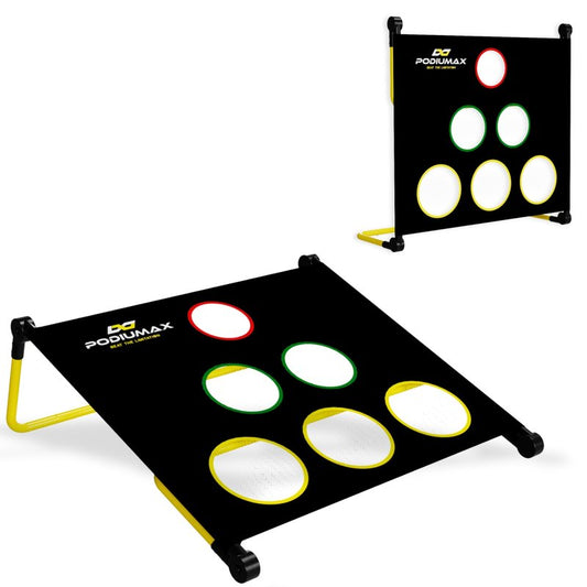PodiuMax Pickleball Target Net, Portable Training Aid for Accuracy and Skill Development