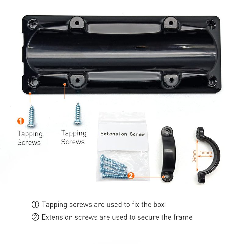 HUDAMZKY E-Bike Plastic Controller Box, Small Controller Box for E-Bike Electric Bicycles Mountain Bikes Electric Motor Kit
