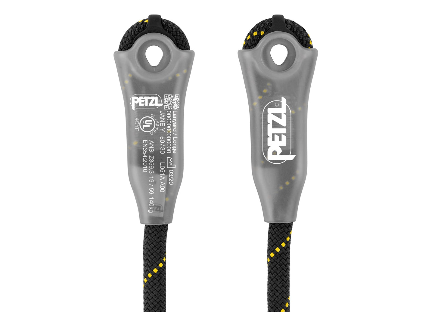PETZL, Jane Y Lanyard 60/30, double progression lanyard allows continuous connection