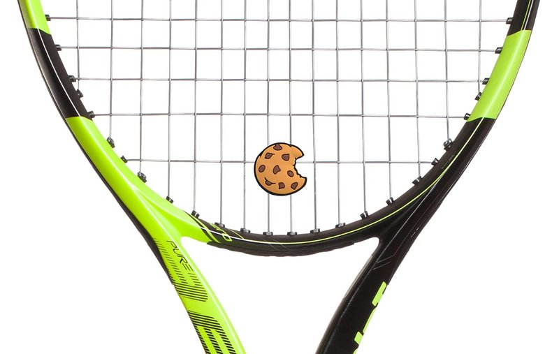 Cookie Tennis Dampener String Shock Absorber for Rackets - Pack of 2