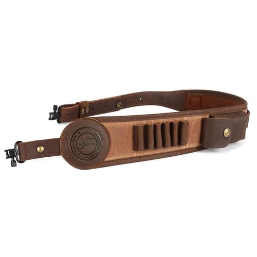 TOURBON Gun Sling Rifle Strap with Shell Holder for .30-06 .30-30 .45-70 .233