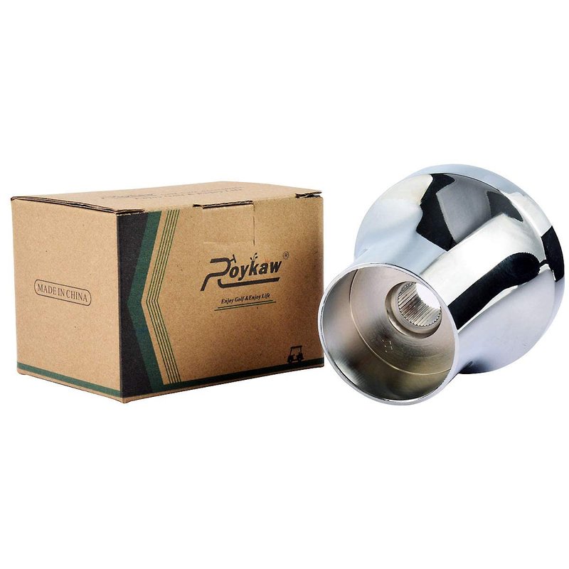 Roykaw Golf Cart Steering Wheel or Hub Adapter for EZGO Club Car Yamaha (for EZGO RXV/TXT Silver)