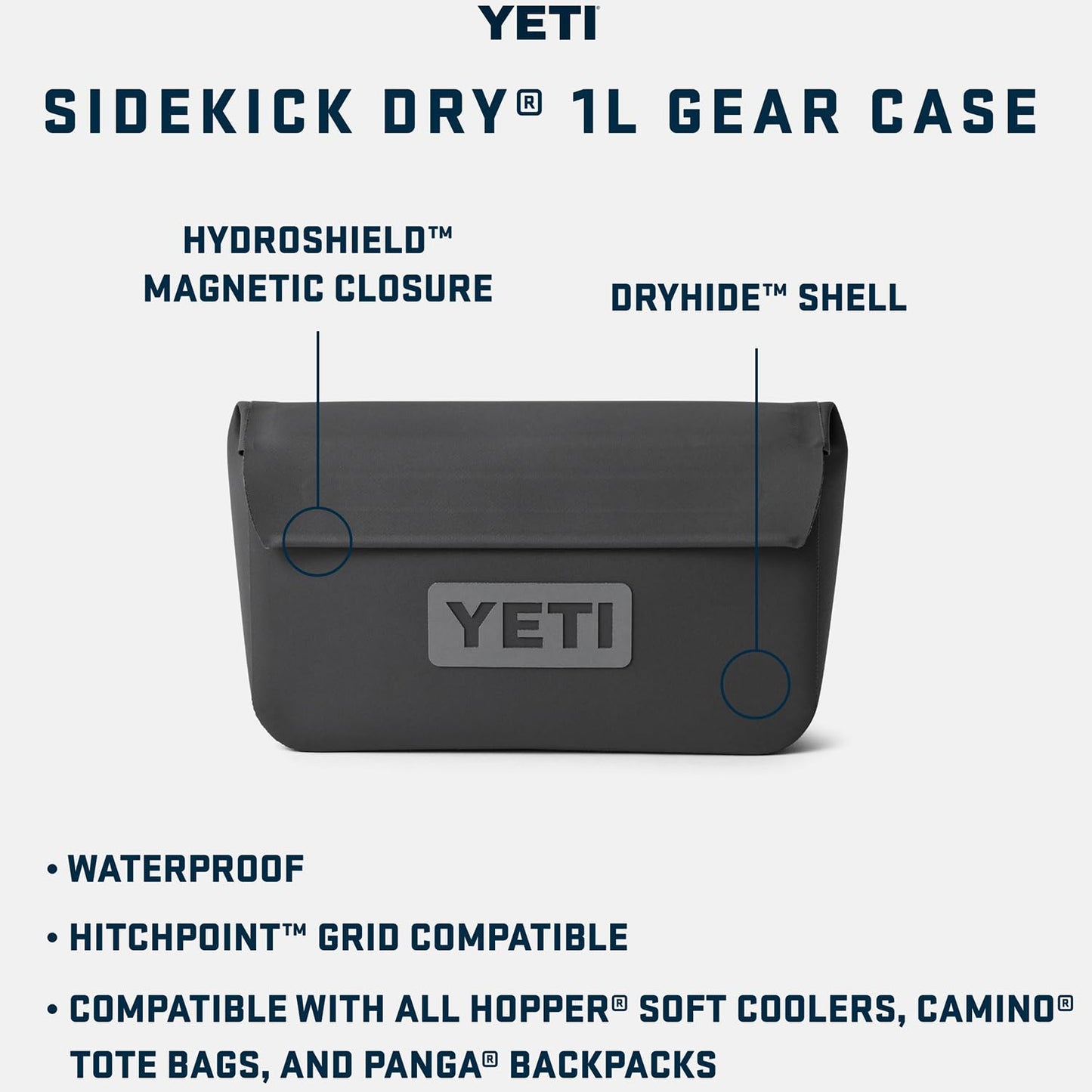 YETI Sidekick Dry 1L Gear Case, Firefly Yellow