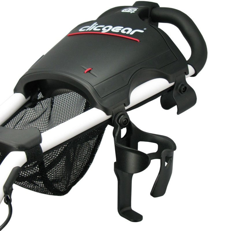 Clicgear Golf Trolley Cup Holder XL, Black
