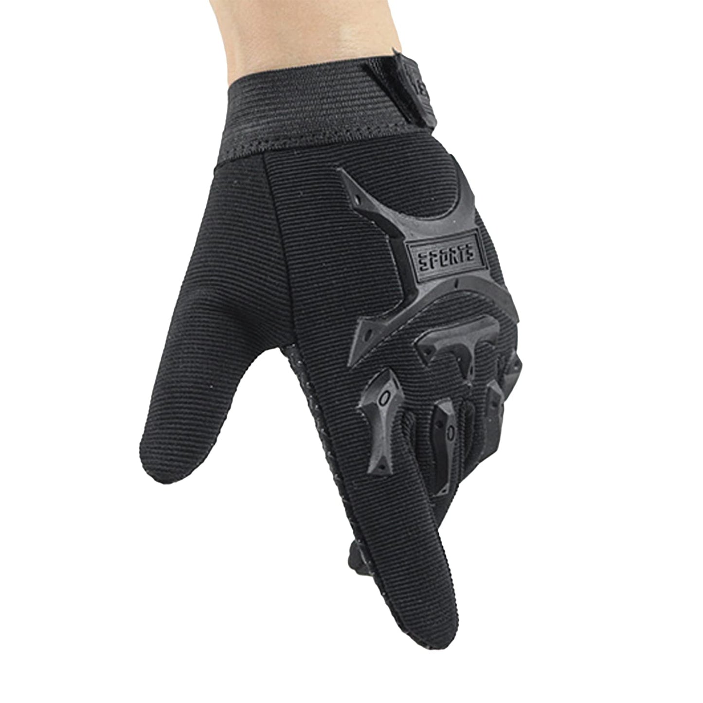 Long Keeper Kids Cycling Tactical Gloves – Boys Sport Climbing Fishing Gloves Anti Slip Full Finger Gloves