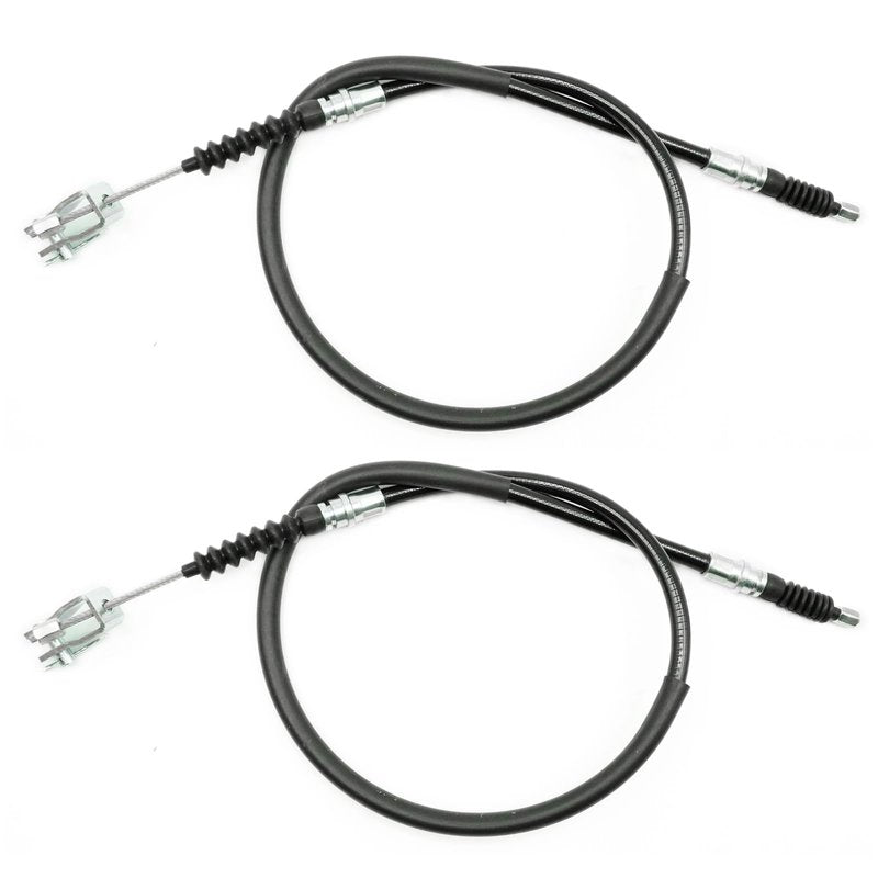 Saihisday 102022101 42Inch Drive and Passenger Side Golf Cart Club Car DS Brake Cables, Replacement for Club Car DS Gas or Electric Models 2000-Up, Replaces 1019907