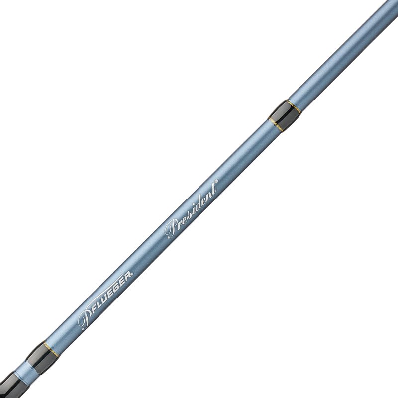 Pflueger President Fly Reel and 8' 4-Piece Fishing Rod Combo, Carbon Composite Rod Blank Construction, EVA Foam Handles