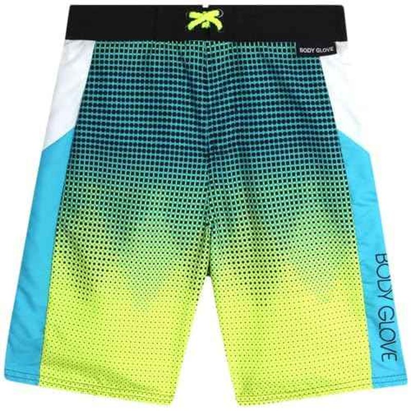 Body Glove Boys Swim Trunks - 2 Pack UPF 50+ Quick Dry Board Shorts Bathing Suit Kids Swimwear with Pockets (Sizes: 8-18)