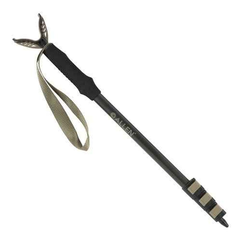 Barronett Ground Gobbler Low Profile Hunting Chair and Allen Shooting Stick - Versatile 300lb Capacity and Adjustable Height Hunting Accessories