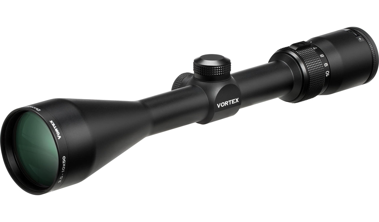 Vortex Optics Diamondback 3.5-10x50 Second Focal Plane Riflescope - Dead-Hold BDC Reticle