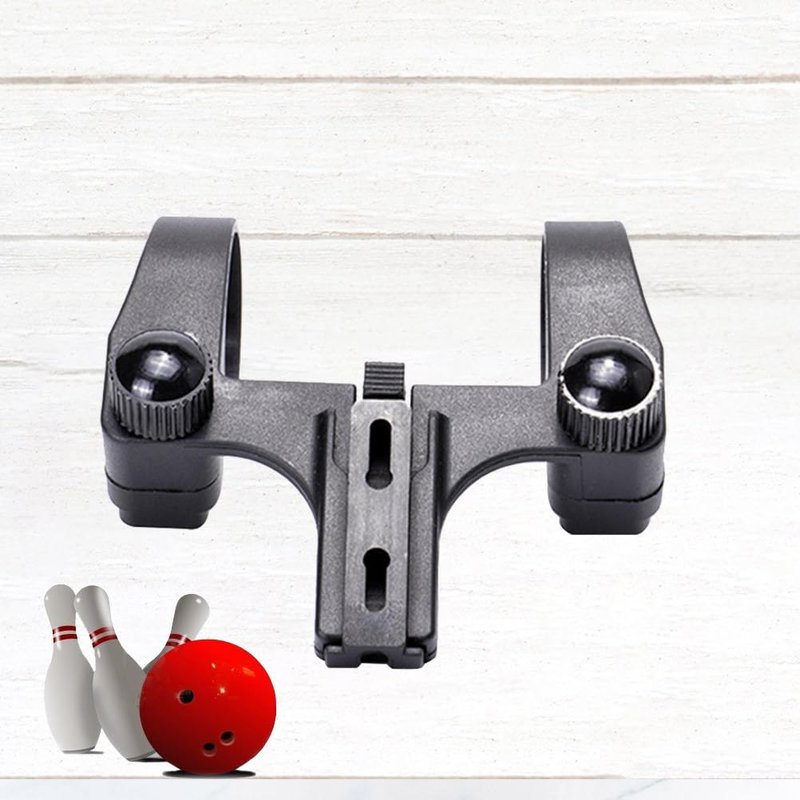 balacoo Bike Headlight Bracket for Mountain and Road Bikes with Anti-Skid Pads Universal Center Holder Lamp Bracket for Front Bicycle Light Mounting