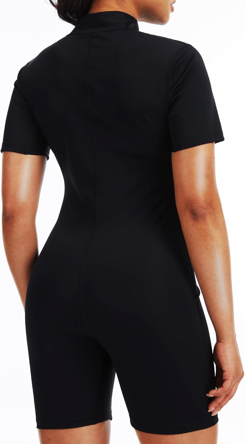Full Body Sauna Suit for Women - Weight Loss Sweat Jumpsuit | Waist Trainer for Lower Belly Fat