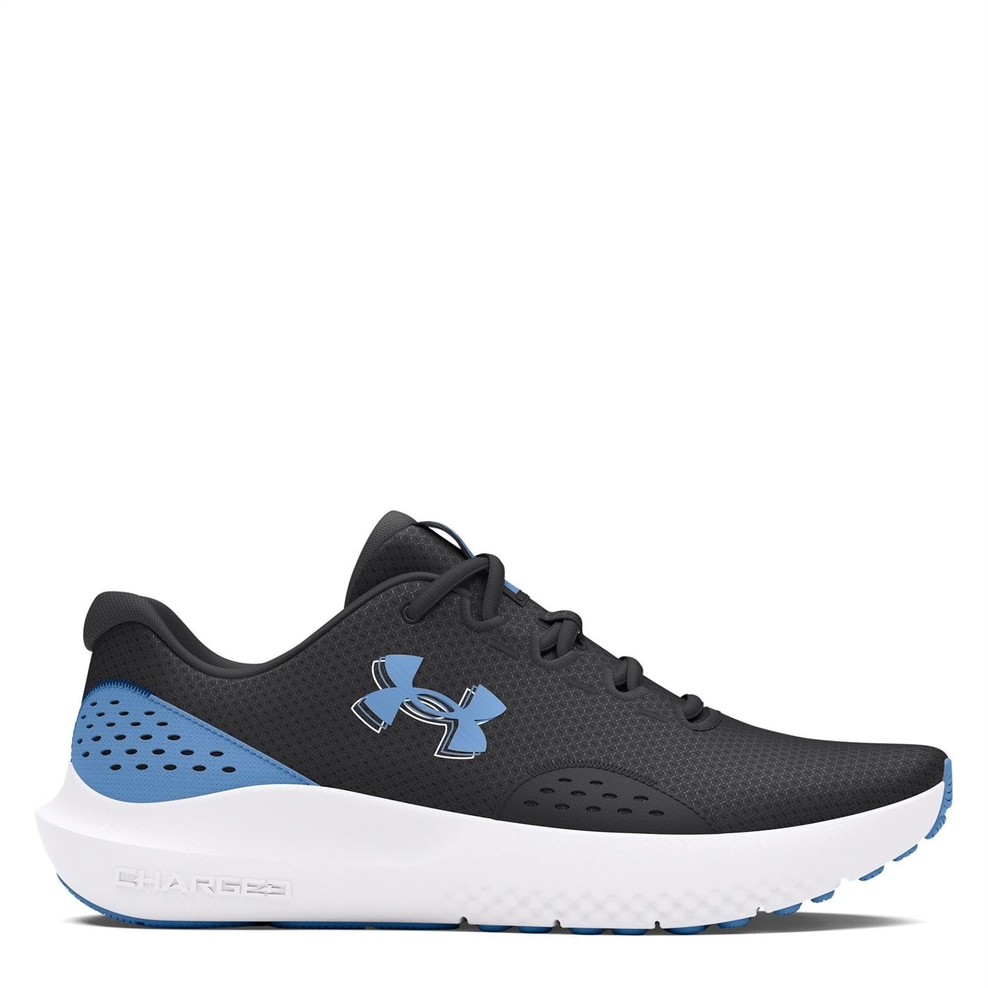 Under Armour Mens Charged Surge Anthracite/Horizon Blue/Horizon Blue 11 Medium