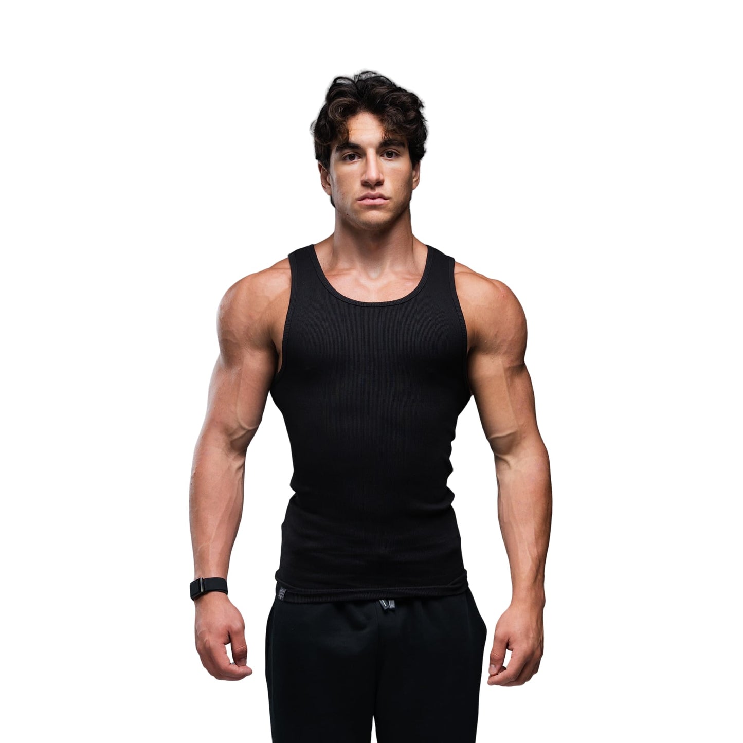 Ekkovision Lifestyle Beaters, Tank Tops, Cotton Spandex, Black, M
