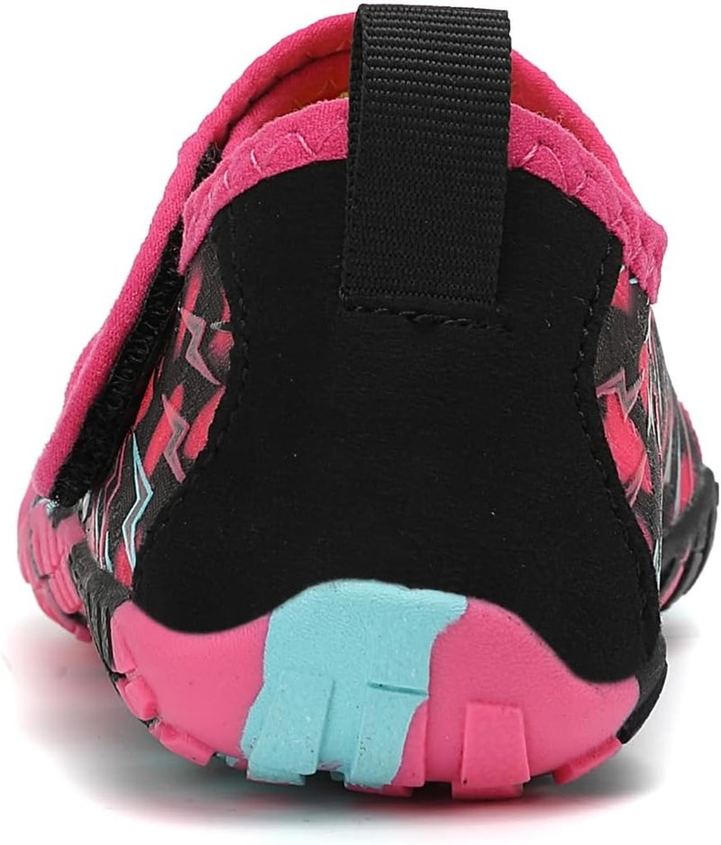 Kids Aqua Shoes - Quick Dry Lightweight Barefoot Water Socks for Boys & Girls | Perfect for Beach, Swim & Outdoor Activities
