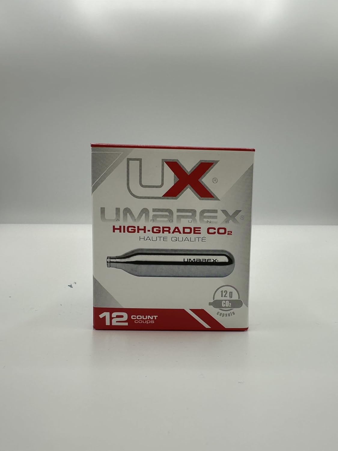 High-Grade CO2 Cartridges for Pellet Guns - 12-Pack, Reliable Performance