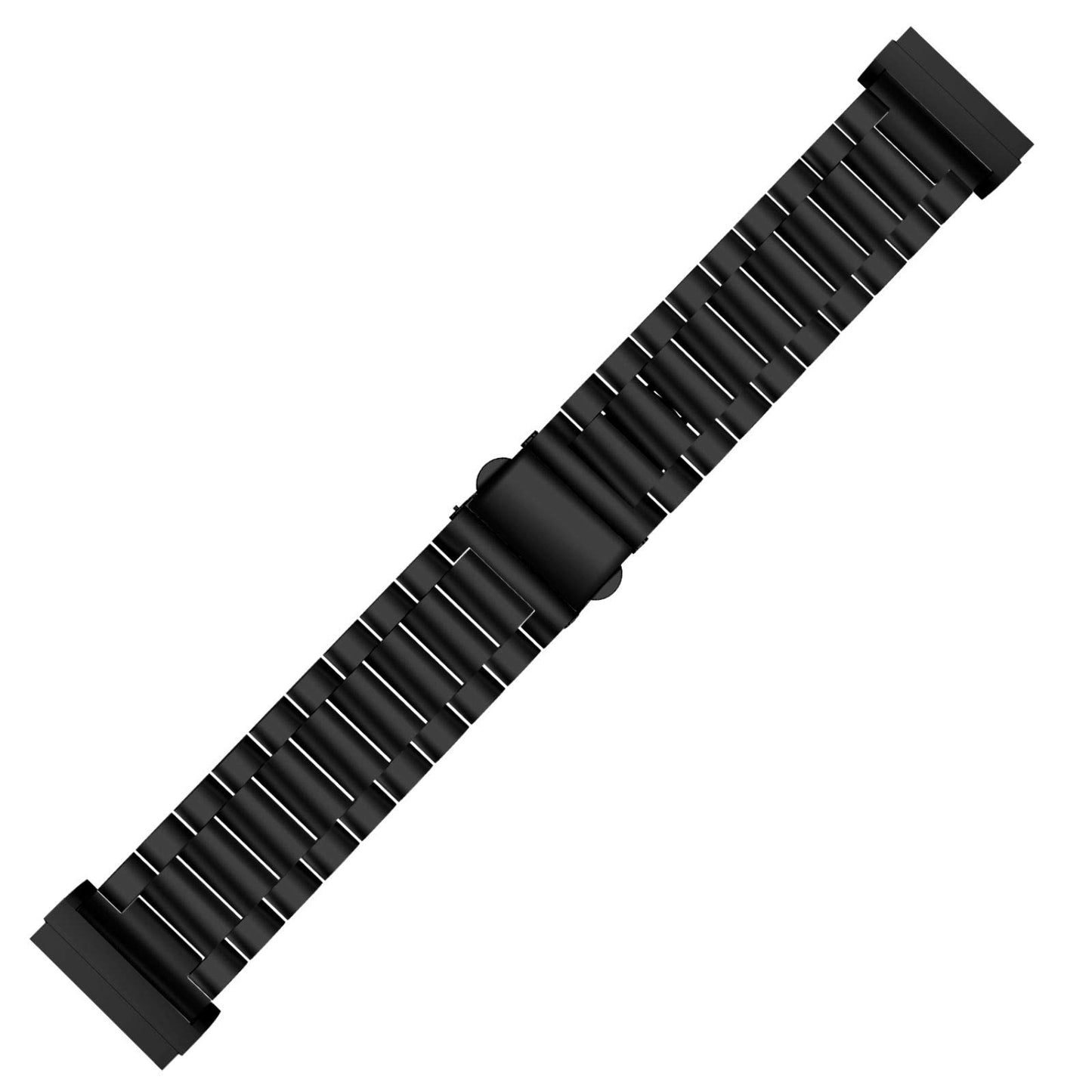 Limque Stainless Steel Band Compatible with Fitbit Versa 4 / Fitbit Sense 2 / Fitbit Versa 3 / Fitbit Sense, Adjustable Metal Watch Bands Bracelets，Wristband Replacement for Women Men (Black)