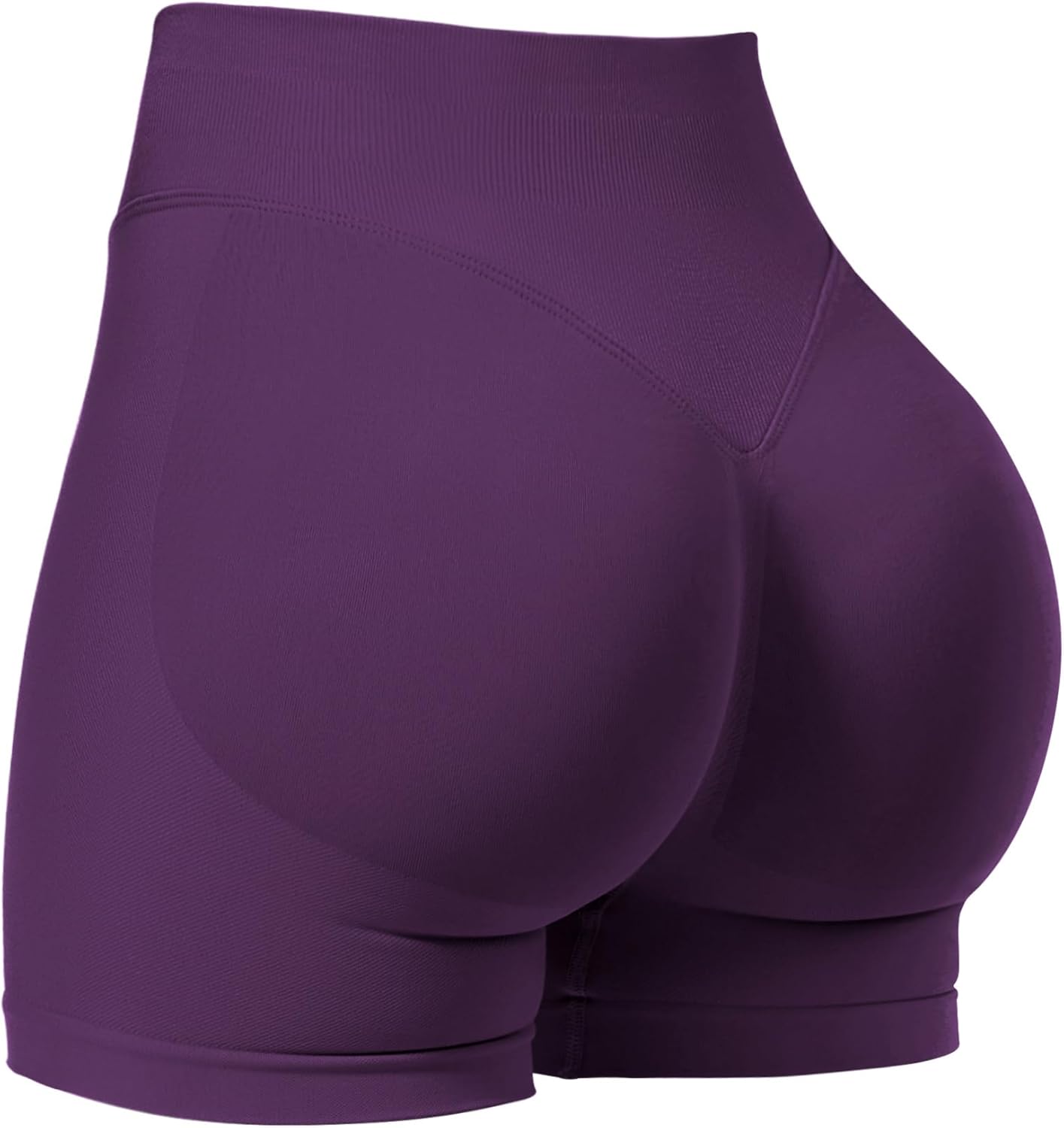 VOYJOY Women's Workout Impact Shorts - Scrunch Butt Lifting Gym Seamless Biker Shorts | 2.5"/3.6"/4.5"/6" Sizes