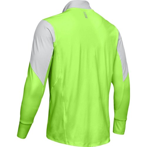 Under Armour Qualifier ½ Zip, Lime Light (884)/Reflective, 3X-Large