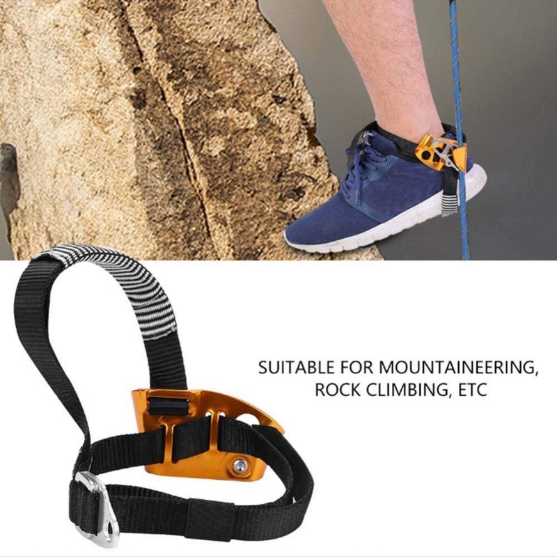 Alomejor Foot Ascender,Safe and efficient,Pedal Ascender,Professional Tree Climbing Gear for Arborists,Rescue Teams,Forestry Operations