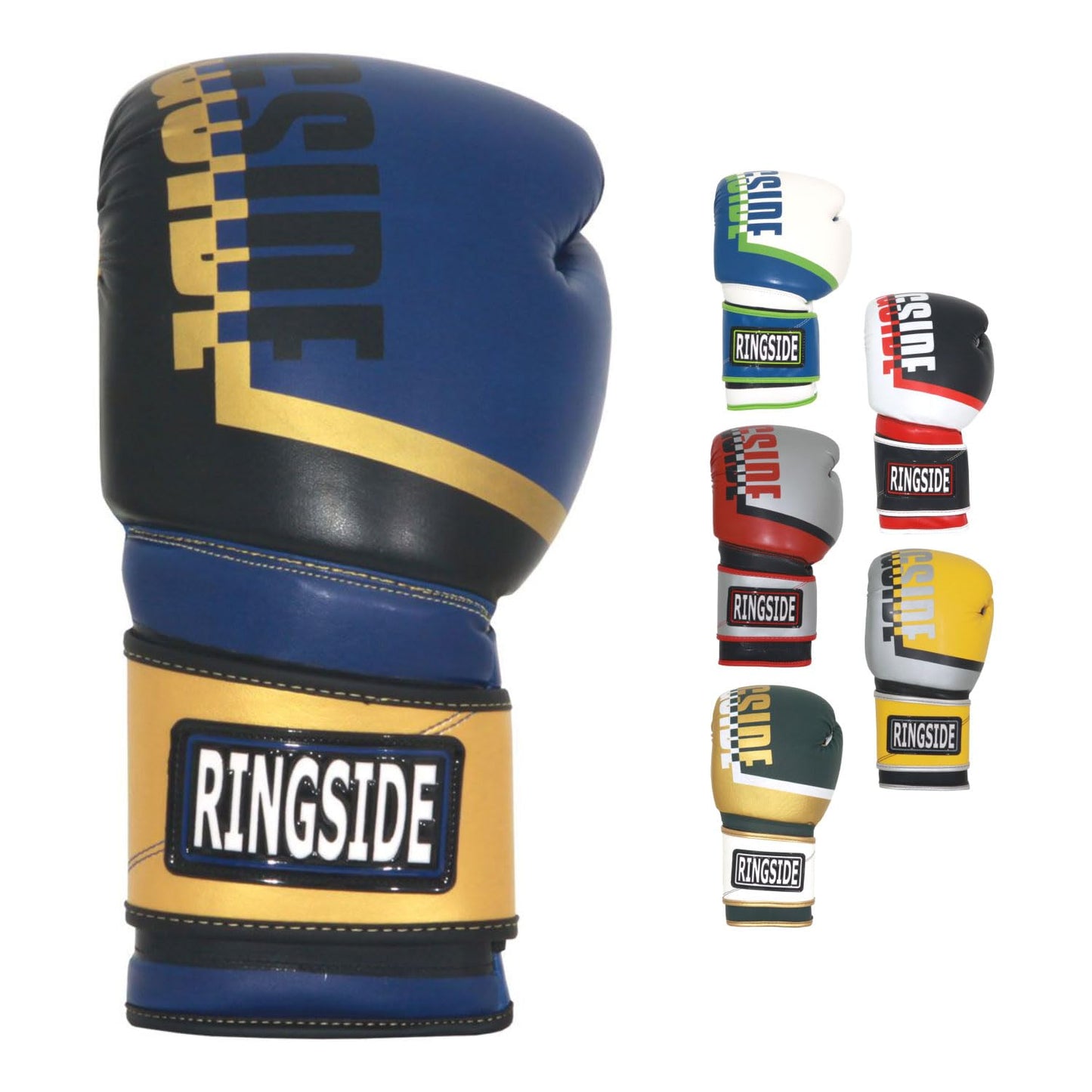 Ringside Bullet Sparring Boxing Gloves - High-Performance Synthetic Leather for Boxing, MMA, Muay Thai - Secure Fit, Ventilated Comfort for Men & Women, Ideal for Training & Combat Sports