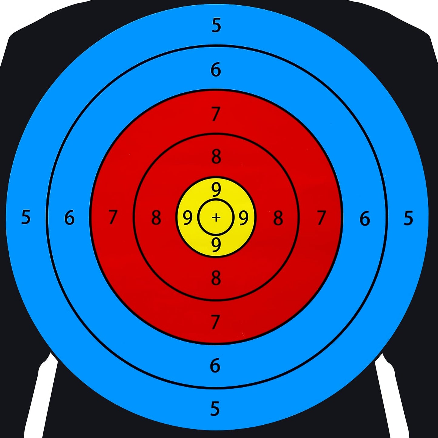 Silhouette Shooting Targets, 25 Pack 23X35 inch Paper Targets for Shooting Range, Suitable for Rifles, Pistols, Airsoft Guns, BB Guns