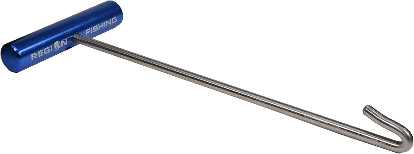 Heavy Duty Saltwater Fish Hook Remover - Aluminum & Stainless Steel Dehooker | 10-Inch Length