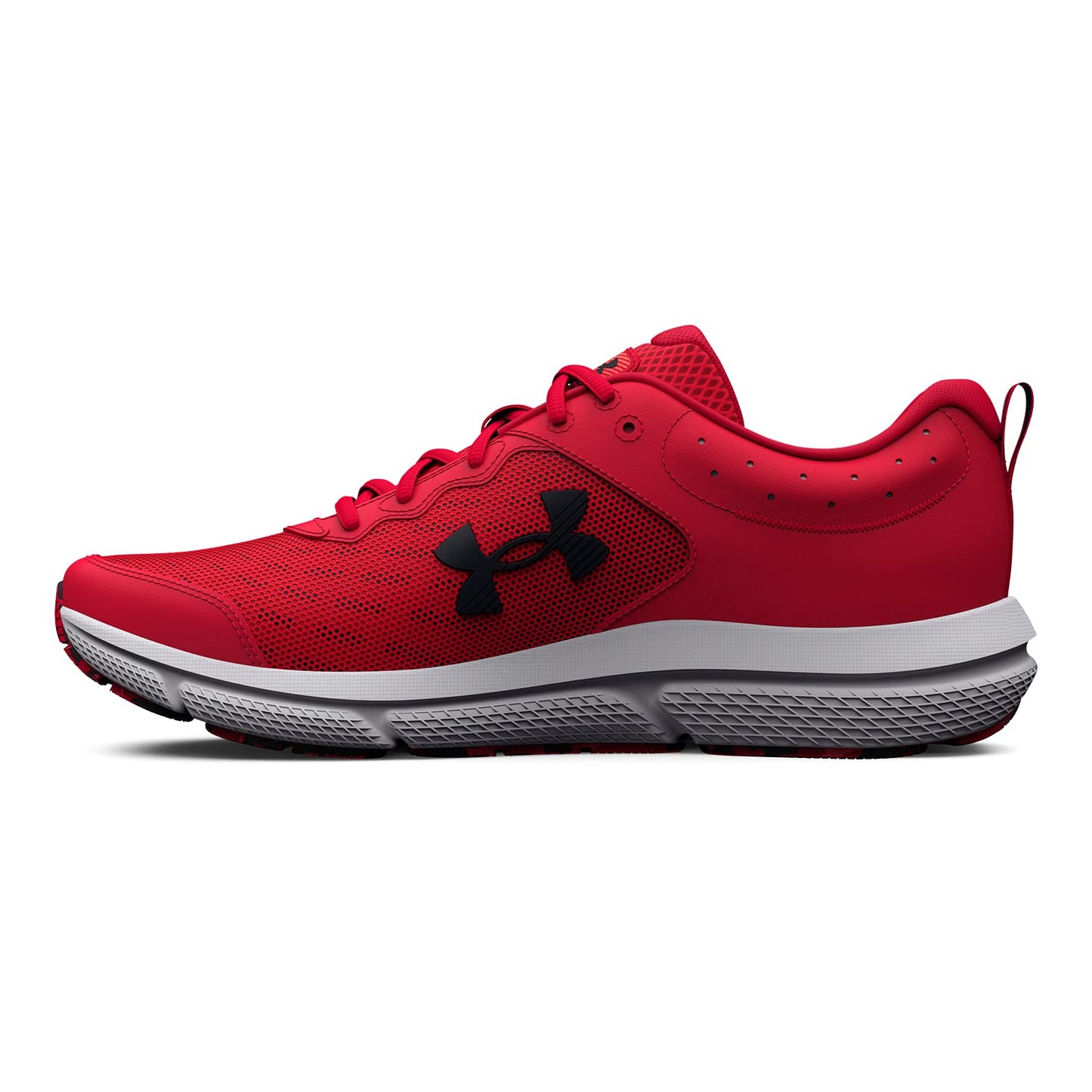 Under Armour Men's Charged Assert 10 Shoes, (600) Red/Red/Black, 9